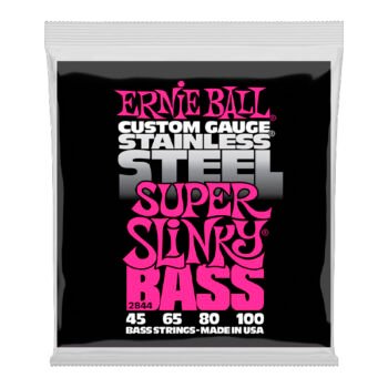 Cuerdas de Bajo Eléctrico Super Slinky Bass ''2844'' | Ernie Ball